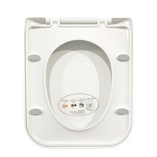 箭牌原装马桶盖板方形加厚脲醛坐便盖老式缓降AB1170/AB1295专用