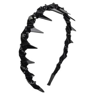 气质波浪高颅顶发箍女2025新款发卡压发珍珠头箍洗脸专用发饰头饰