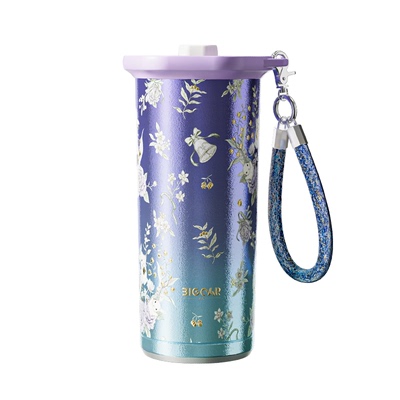 2025大容量纯钛保温杯女生高颜值