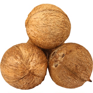 4个装海南新鲜老椰子超大果椰子牛奶毛椰去皮椰青椰皇椰子鸡配料