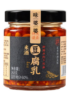 味婆婆米酒豆腐乳拌饭拌面