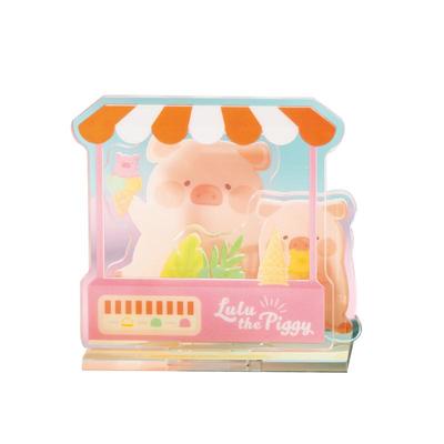 【52toys】罐头猪lulu派对亚克力
