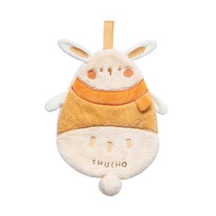 树可挂式擦手巾小毛巾吸水可爱厨房儿童抹布加厚不掉毛手帕毛巾