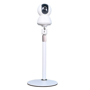 白色桌面监控摄像头支架适用小米萤石乔安360海雀免打孔看宠物