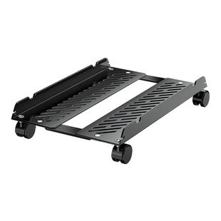 置简台式电脑主机托架桌下移动海景房机箱底座悬空放置散热支架子