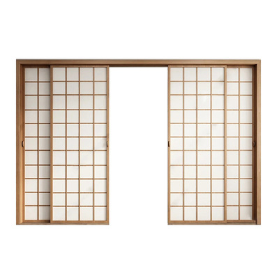 日式和室实木榻榻米定制推拉门