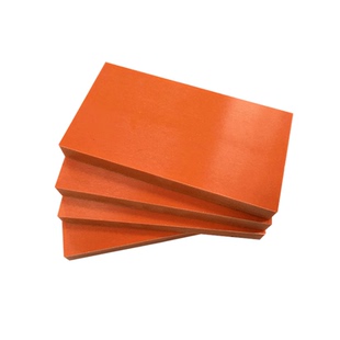 橘红色电木板加工定制黑色耐高温绝缘电工板隔热胶木板防静电零切