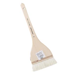 进口韩国hwahong羊毛刷 100#宽幅水彩羊毛笔刷 水粉画笔底纹刷子底刷水彩笔排笔