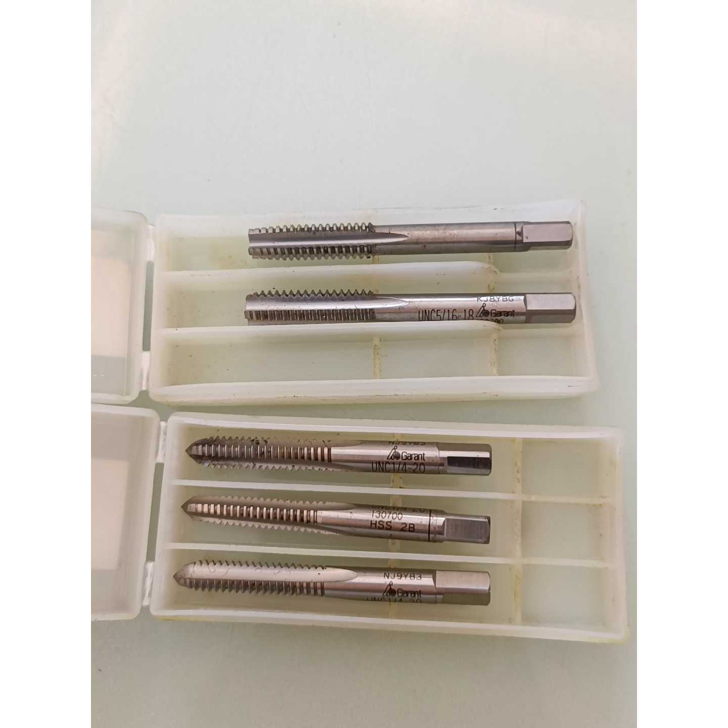 【议价-可维修】5支Garant机用丝锥 5/16-18 1/4-20 /二手均有货