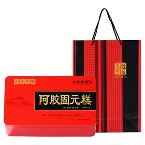 一斤500g女性营养品阿胶糕长辈纯驴枸杞即食固元糕山东驴皮阿胶块