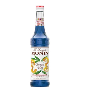 莫林蓝柑风味糖浆700mlMonin Blue Curacao鸡尾酒果露调饮品调酒