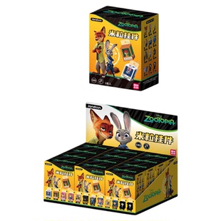 简动文创疯狂动物城米粒公仔盲盒挂件手办摆件公仔玩具尼克周边