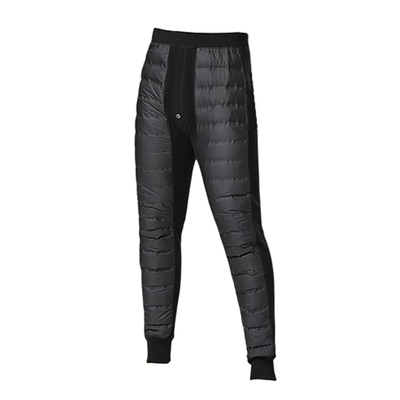 前后填充防风白鸭绒再加蚕丝护膝