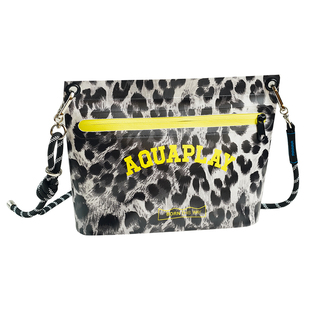 安泊来潮酷字母斜挎包男女灰色防泼水运动健身户外便携单肩小挂包