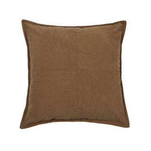 纯色抱枕套拼接灯芯绒复古百搭条纹沙发客厅飘窗床头办公室靠垫套