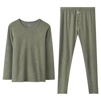 圆领内衣套装红豆棉花糖