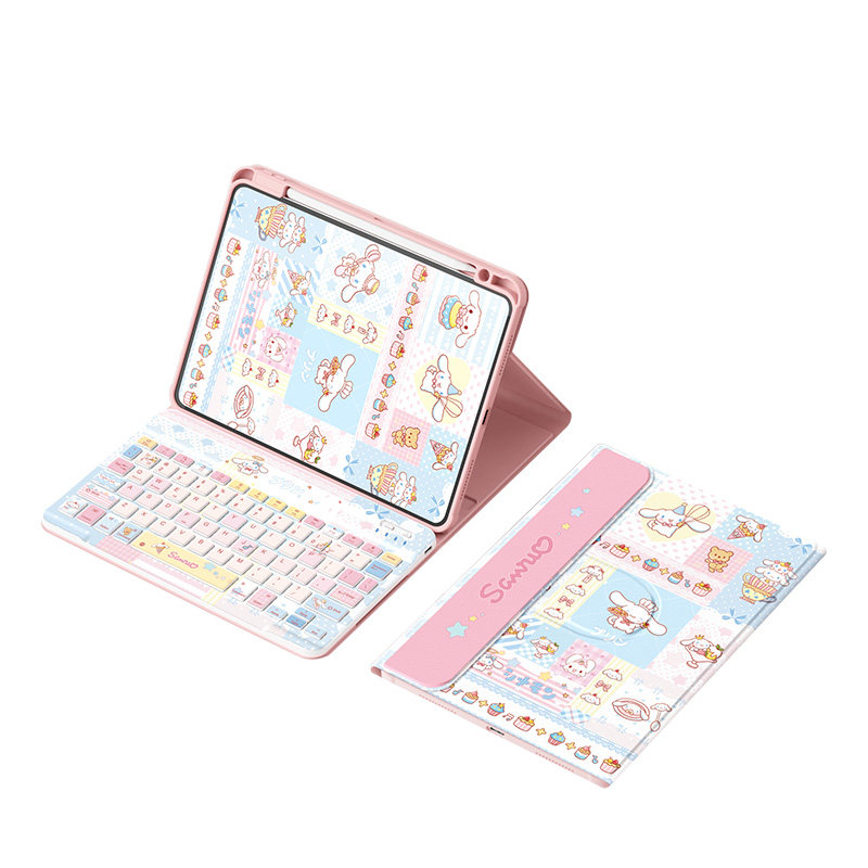 适用ipad保护套硅胶触控键盘全包