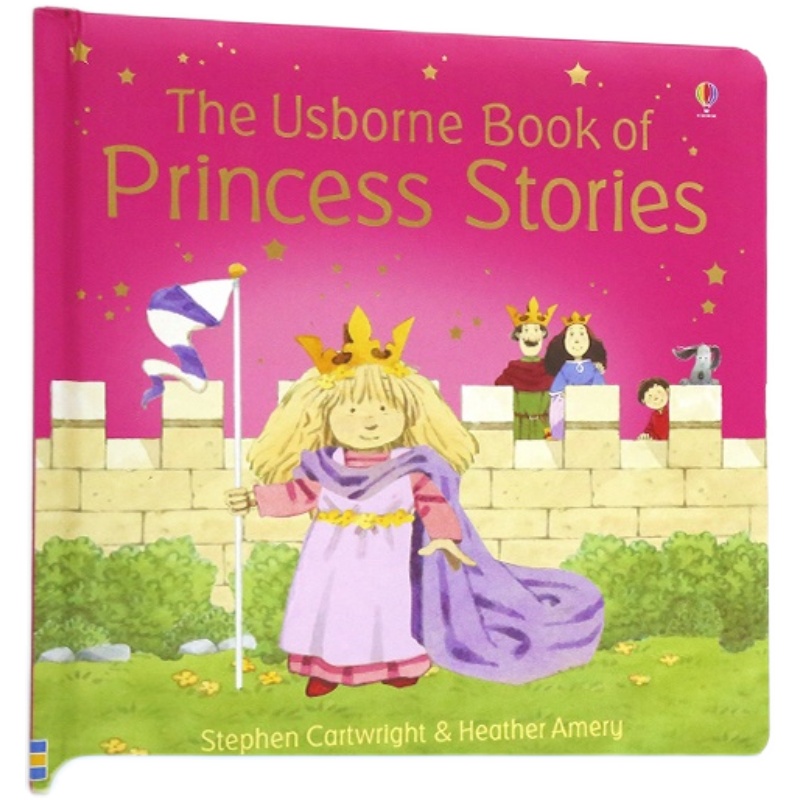 Usborne 原版英文 Book of Princess Stories Combined Volume 公主故事书合集 尤斯伯恩图书早教书英语绘本亲子互动课外读物4+岁