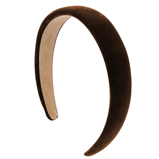 神仙藤井树同款丝绒深棕色发箍女2025新款日常外戴高颅顶发卡发饰