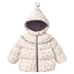 【真心绒】迷你巴拉女童三防羽绒服宝宝甜美可爱外套2025冬新款