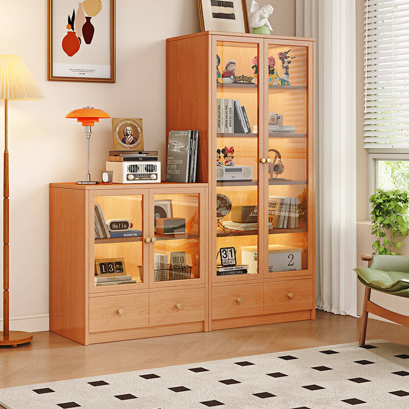 实木书柜一体整墙定制柜子客厅书房储物柜尺寸定做满墙组合书橱