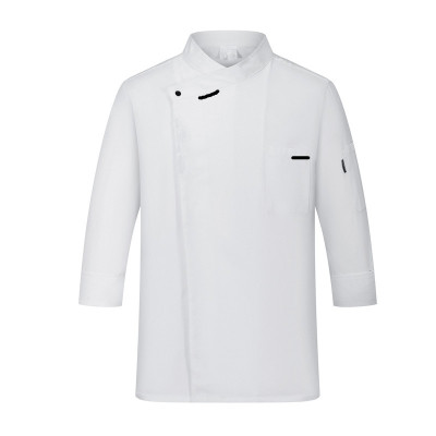高端厨师工作服蛋糕烘焙纯棉夏季