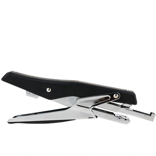 得力订书机 手握式迷你订书机器0329 12#通用型针钉 可订20张纸