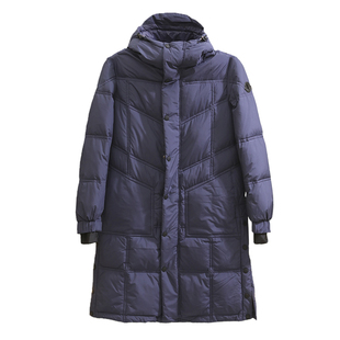 过万级！户外抗寒-24℃！户外三防面料 男士连帽长款防风雪羽绒服