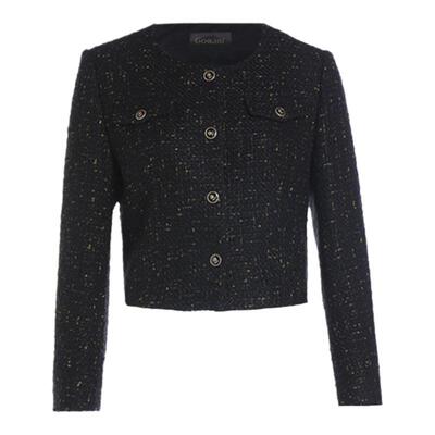 乔万尼时尚小香风外套2025冬季新款绵精致高级感法式ET4B885