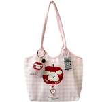 幸运小鬼 2026年新款卡通单肩包女 大容量日常通勤学生包袋