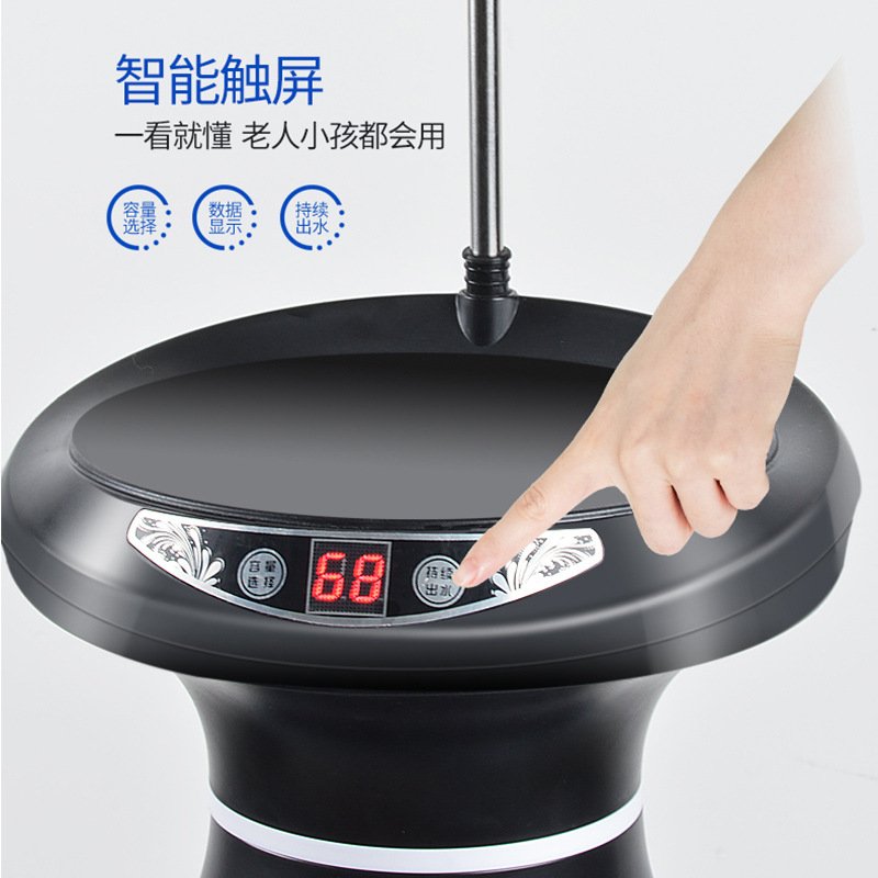 抽水器桶装水自动带托盘桶家用矿泉水水器桌电动出水器压纯净水