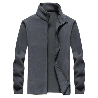抓绒卫衣男防风立领摇粒绒休闲