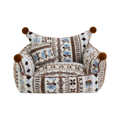 zeze费尔岛宠物沙发床狗狗窝