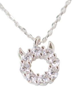 弥音原作项链牛角s925学生礼物