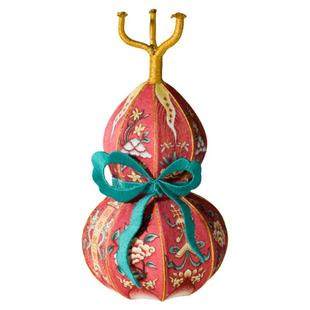 王的手创 春节葫芦小灯笼古风花灯手工diy材料包中式随身宝石手链