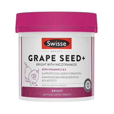 Swisse葡萄籽烟酰胺片焕亮肌肤