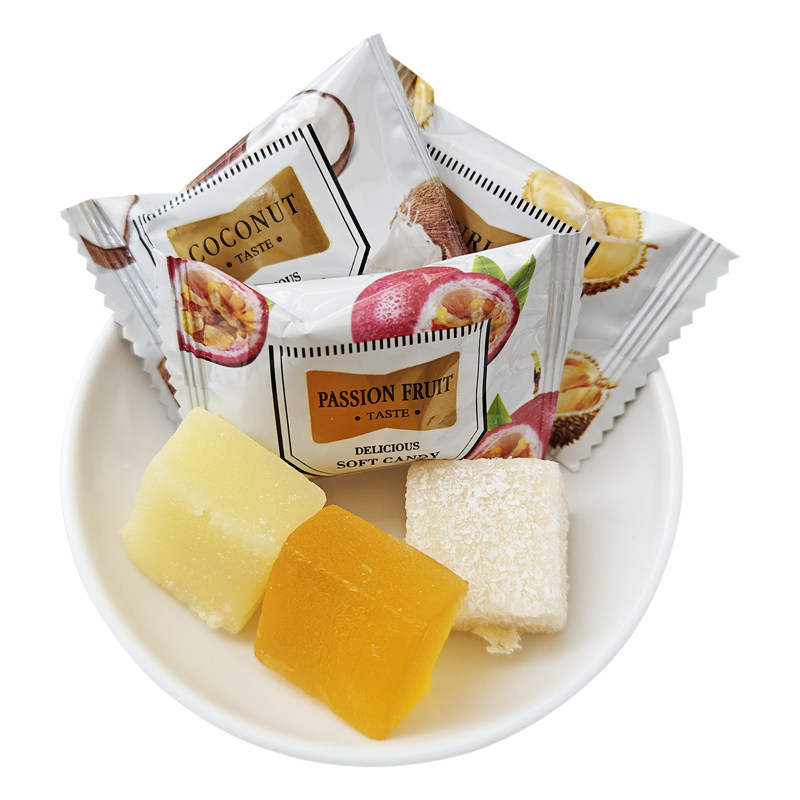 软膏软糖榴莲椰子百香果味
