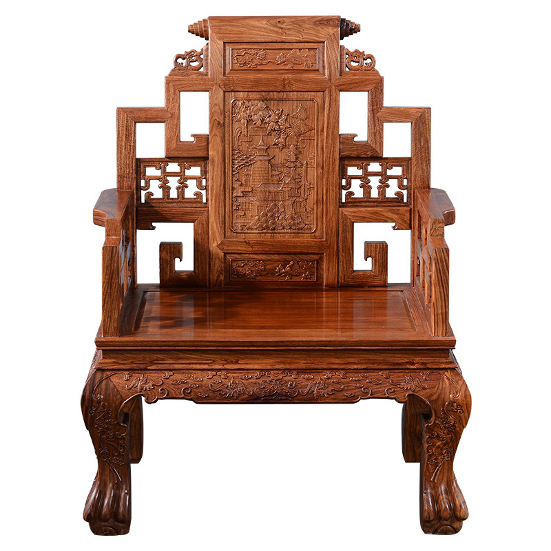 红木圈椅中式仿古家具办公桌