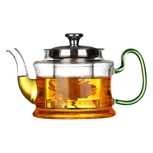 玻璃茶壶单壶耐高温加厚茶水分离过滤家用小号煮茶泡茶壶茶具套装