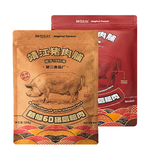 神农公社开市客【超市同款代购】靖江猪肉脯508g出行零食大礼包