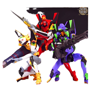 EVA初号机可动手办觉醒0零号2二号13十三号终号机甲模型玩具摆件