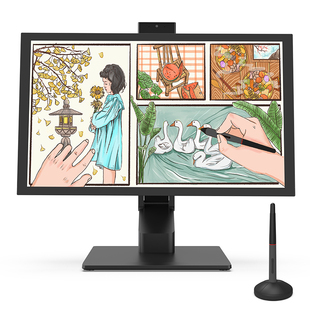 墨语Mooiuu E24数位屏一体机可触控PS动漫画板十二代I9手绘电脑