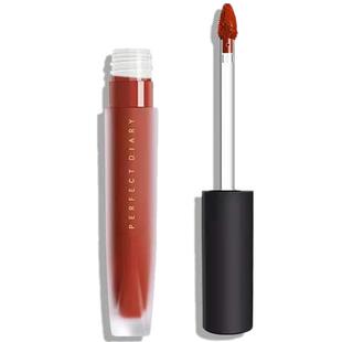 完美日记天鹅绒唇釉金丝绒V14雾面v01哑光v08口红V07小熊虫联名