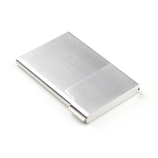 名片夹男商务女士男式不锈钢金属卡盒免费刻字便携式名片盒子随身