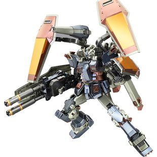 千手金属色万代MG FA78雷霆宙域全装备装甲高达卡版 ka拼装模型