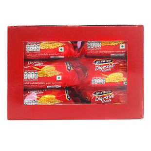 麦维他消化饼干390g印度进口全麦燕麦粗粮早餐装代餐饱腹休闲零食