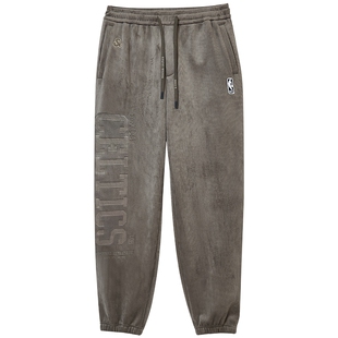 杰克琼斯冬季NBA联名休闲卫裤束脚裤男装22541D026