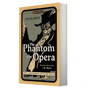 歌剧魅影 英文原版小说 The Phantom of the Opera 世界文学名著 歌剧院鬼魂案件 加斯通勒鲁 歌剧院幽灵魅影 进口英语书籍