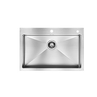 【特价】出口欧式1810厨房304不锈钢手工水槽大单槽洗菜盆圆角盆