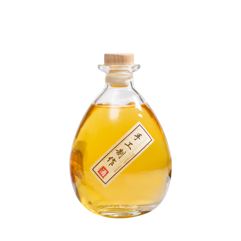 玻璃瓶高档果酒自酿青梅酒瓶空瓶冷泡瓶密封大口径梅子酒分装瓶子